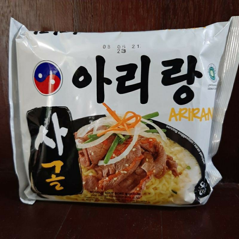

Arirang SOUP BONE MARROW NOODLES HALAL / Mie Sup Tulang Korea