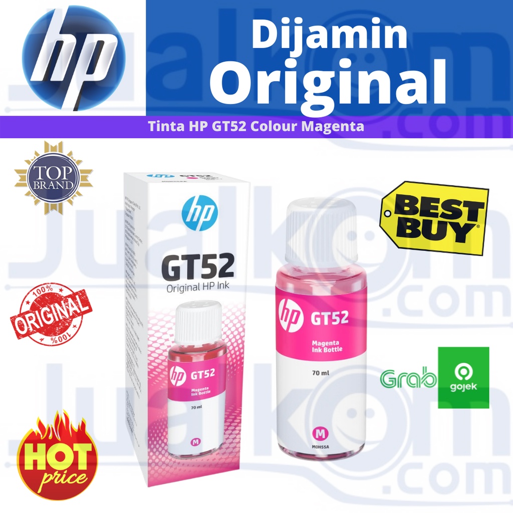 Tinta HP GT52 Magenta Original