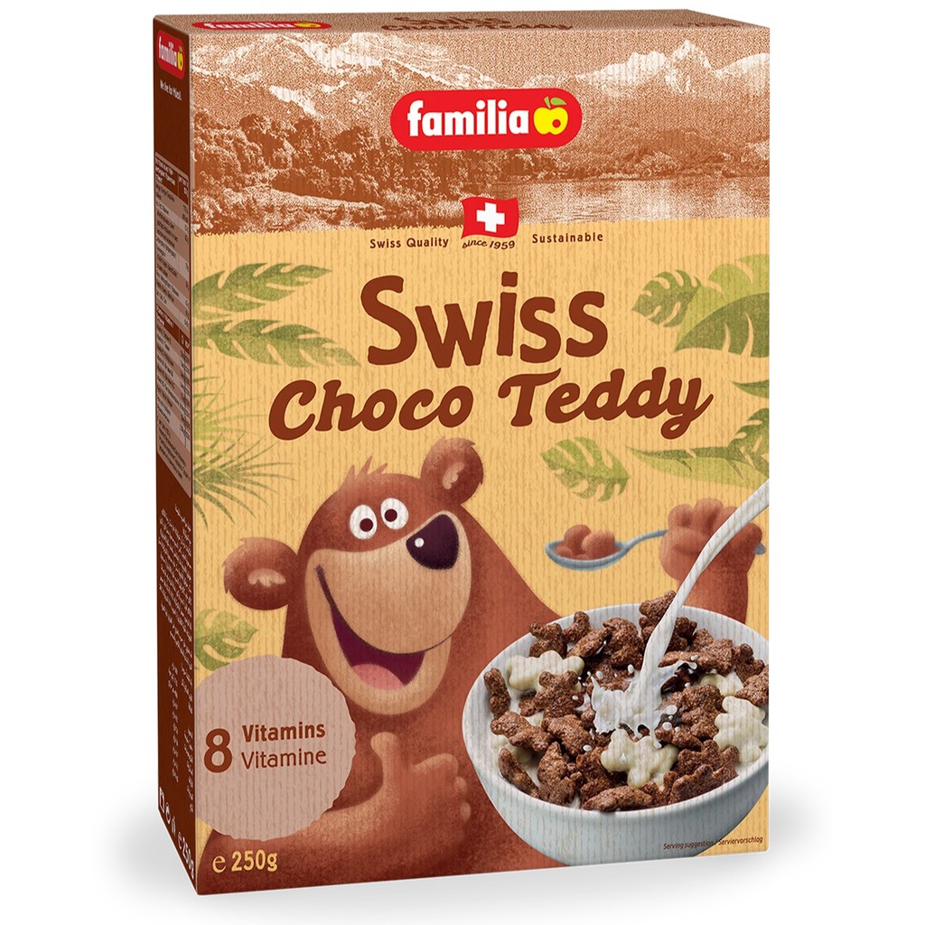 

FAMILIA SWISS CHOCO TEDDY 250GR BOX