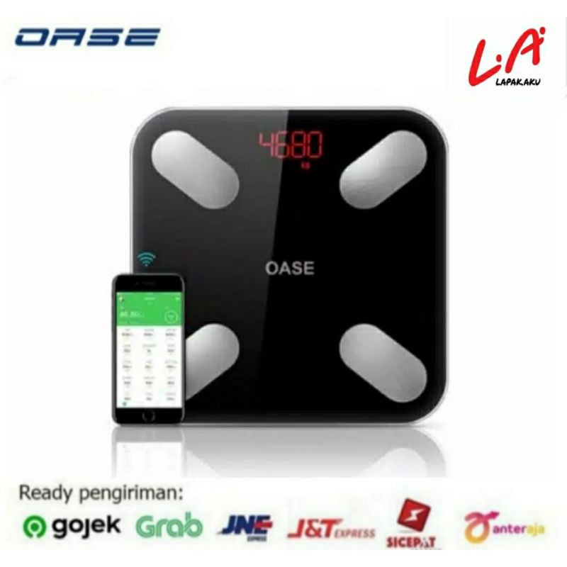 OPPO OASE Smart Body Scale LD06C-Timbangan Berat Badan Digital
