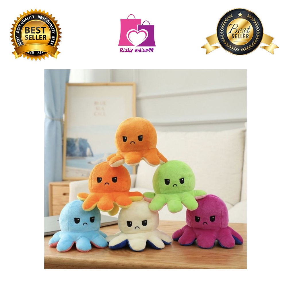 rizkyonline88 boneka gurita octopus bolak balik dua sisi