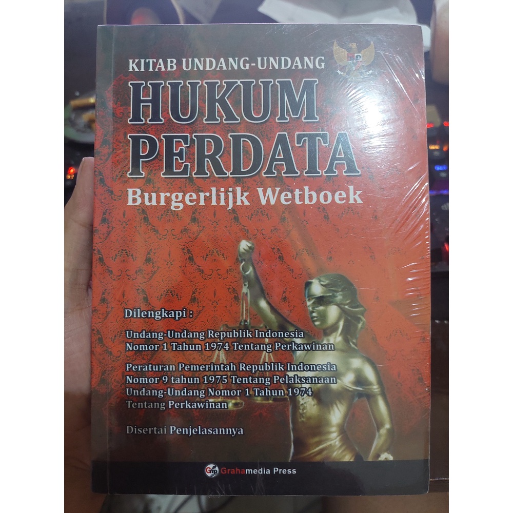 BUKU UNDANG-UNDANG, UUD 1945 GBHN KUHP DAN KUHAP HUKUM PERDATA PIDANA GRAHA MEDIA PRESS BEST SELLER-7