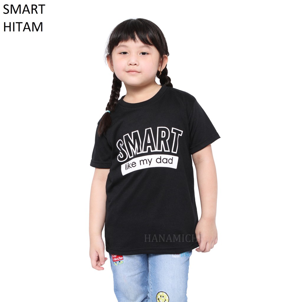 Hanamichi SMART Kaos Anak Lengan Pendek