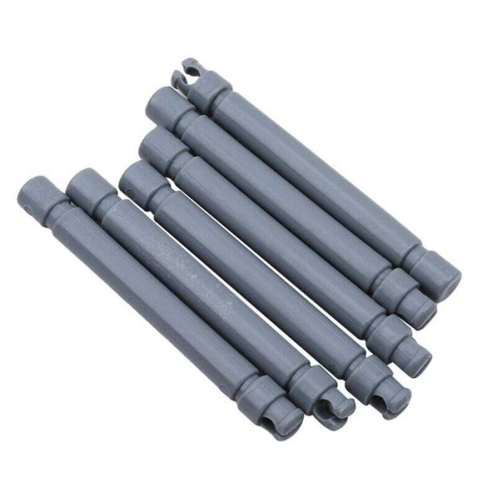 Rak Dinding Gantungan Organizer Wall Mounted Hanging Board Hook Hole - Putih