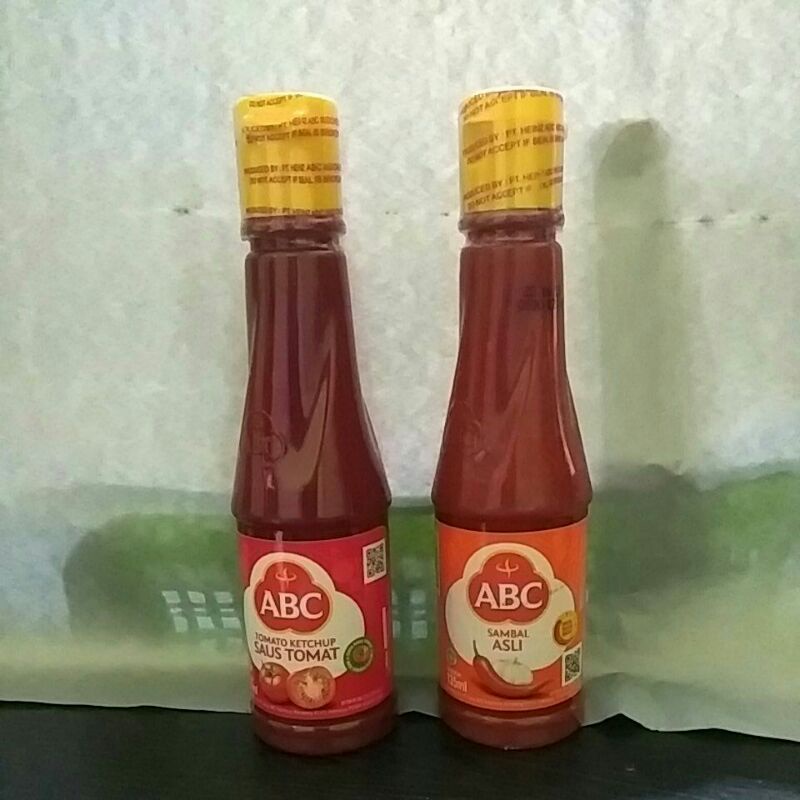 

Saus Tomat Sambal Asli ABC botol 135ml
