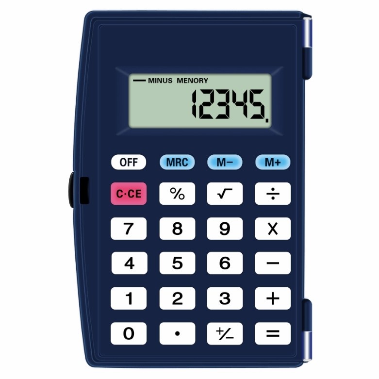 

M&G Kalkulator Mini 8 Digit Calculator Portable With Cover MGC-06 ORIGINAL