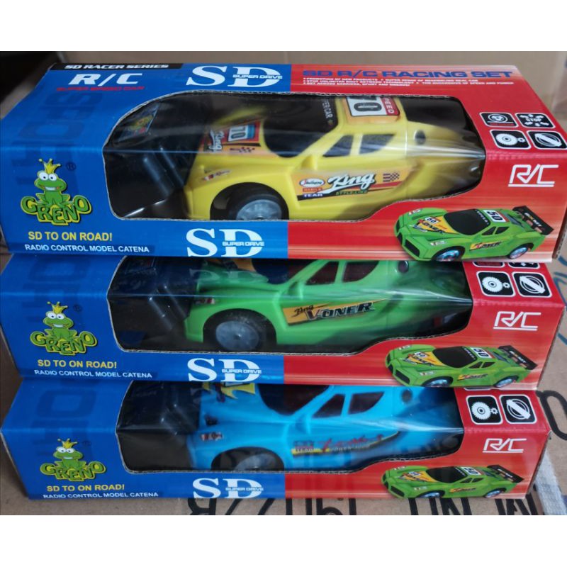 Rc mobil sedan kecil SD ban lampu