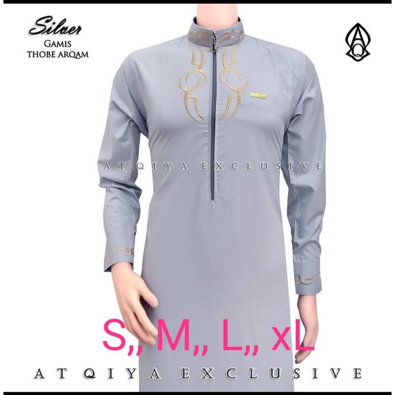 Gamis Atqiya Thobe Arqam