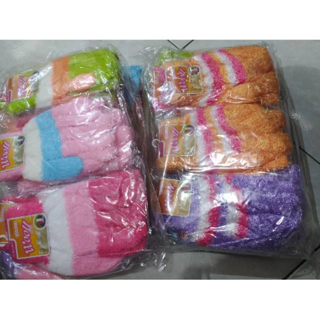 GROSIR Sarung Tangan - Kaos Tangan - Sapu Tangan Woll 1 lusin(12pcs)