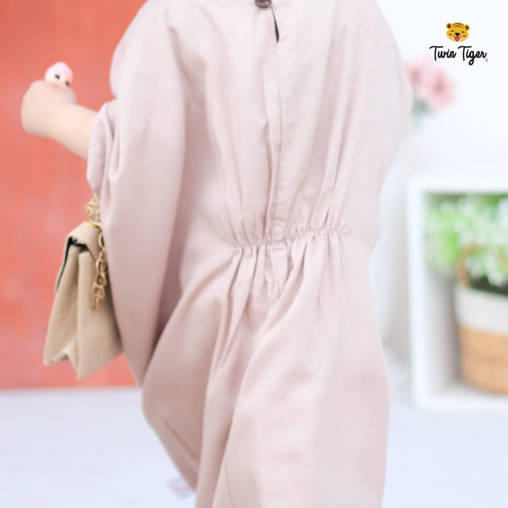 TWIN TIGER KAFTAN ZAHRA / KAFTAN AKILAH BAJU GAMIS PAKAIAN MUSLIM BAJU LEBARAN ANAK PEREMPUAN