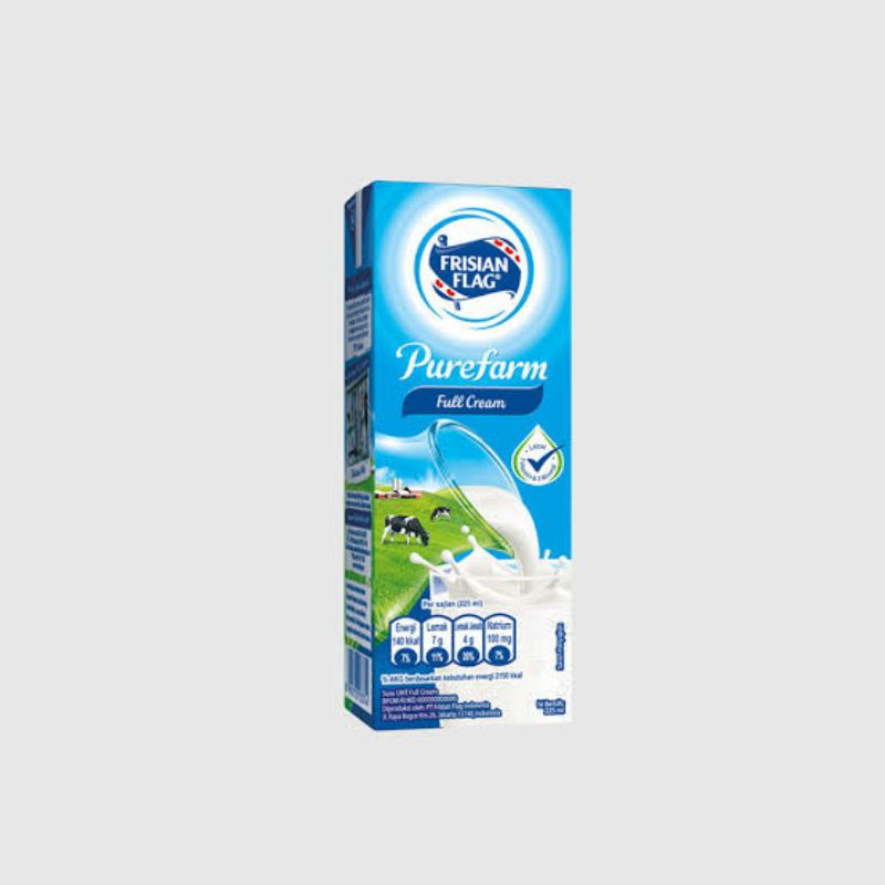 

FRISIAN FLAG UHT Purefarm Full Cream 225ml