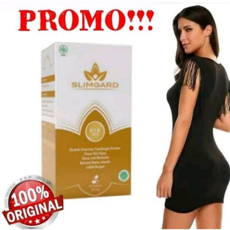 Slim Gard - SlimGard Obat Pelangsing Badan Obat Diet Tubuh Asli ORI 100% Original Suplemen Diet
