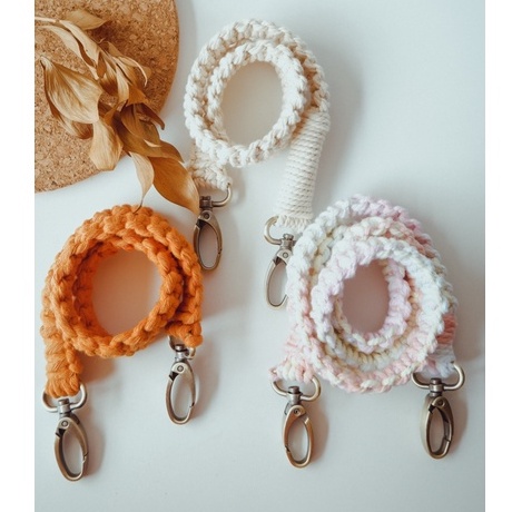 Macrame Square knot Strap Bag | Tali Tas Macrame | Macrame Strap Bag