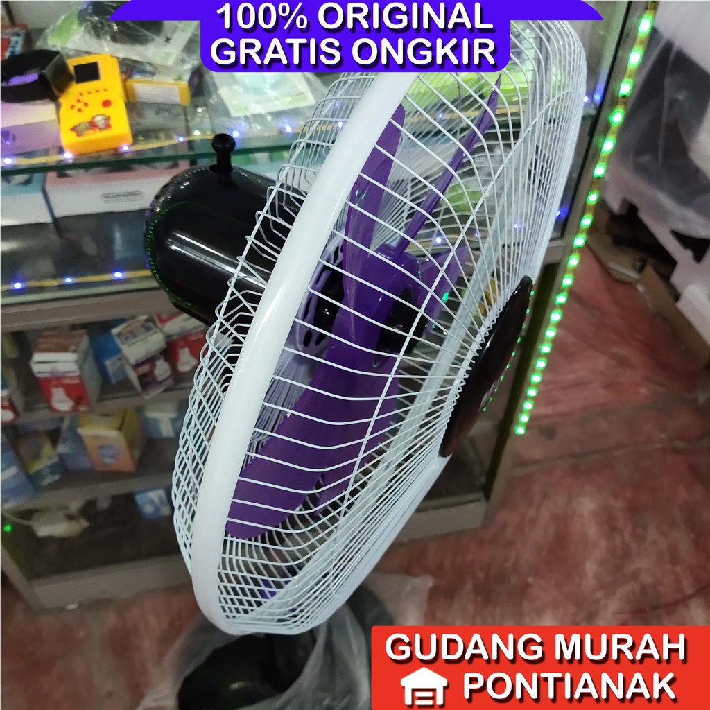 Kipas Angin Ungu DNA / Miyoshi YASAKA 5sayap 16 inch stand fan 16&quot; Stand fan Awet murah / Kipas berdiri DNA Aatau MIYOSHI