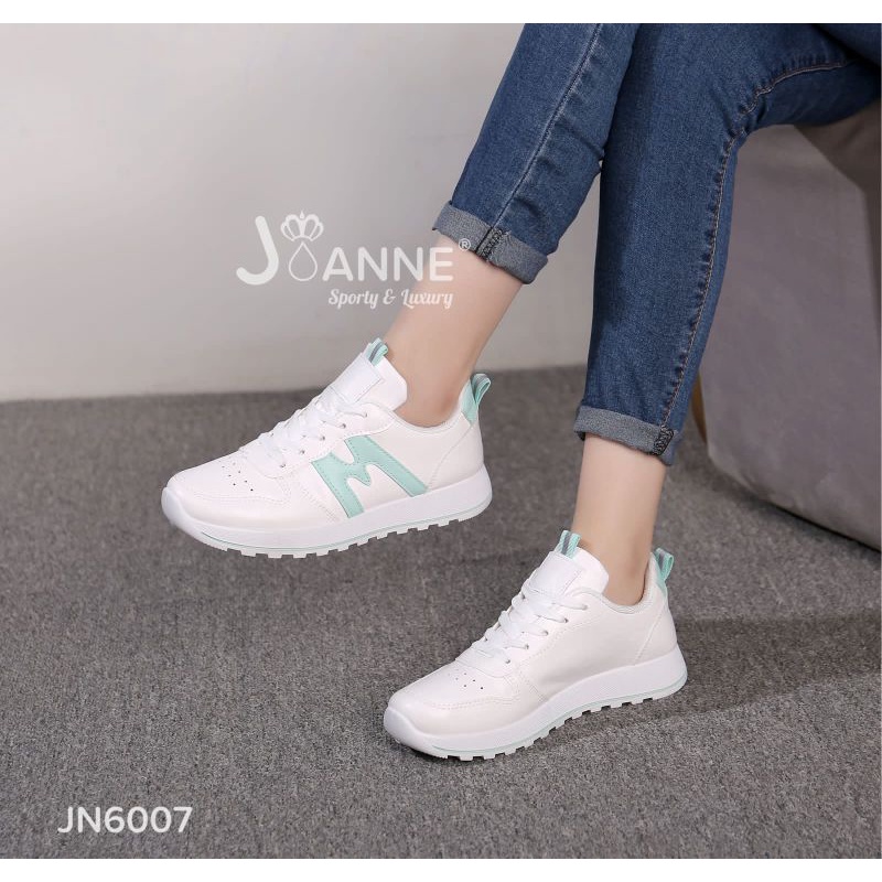 JOANNE Leather Sneakers Shoes JN6007 [ORIGINAL BRAND]