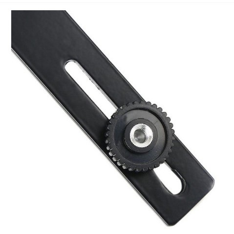 [ALAT] STUDIO L Bracket Flash Light Adjustable Holder Mount for DSLR Camera Camcorder - XDV-1 - Blac