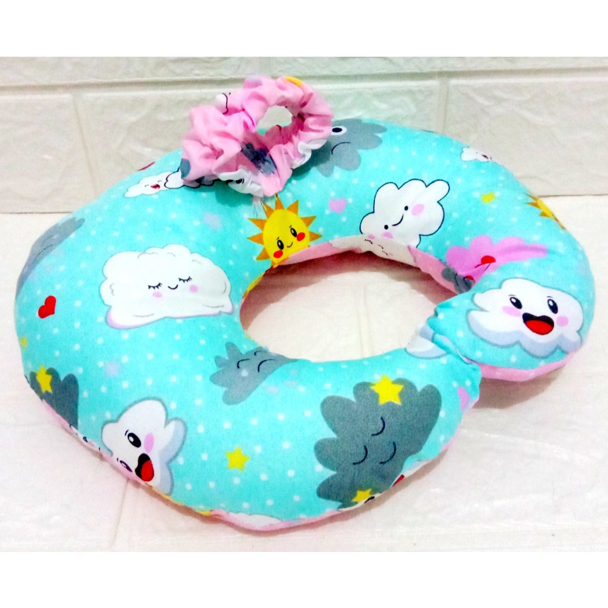 Bantal Dot bayi / Bantal Susu Bayi Anti Pegal / Bantal Penyangga Botol Susu Bayi