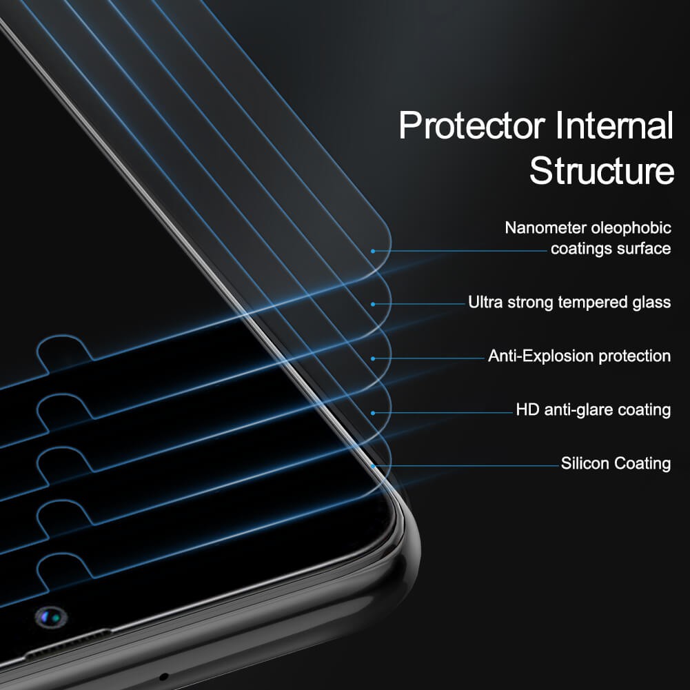 AUTHENTIC Tempered glass Samsung M30s 2019 Thickness 0.2mm H+P