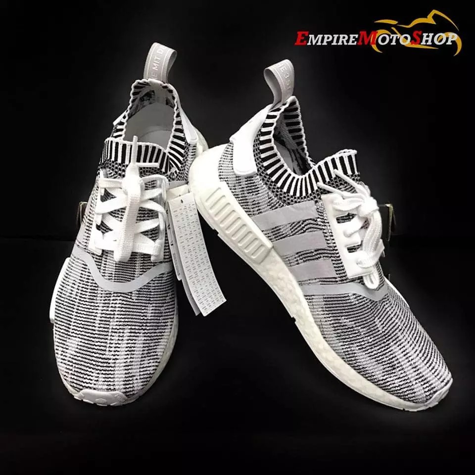 Adidas NMD R1 White Black Camo Oreo