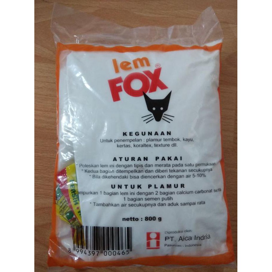 

Lem Fox Plamur Dan Kayu Lem Putih Pvc Sotr9 Murah