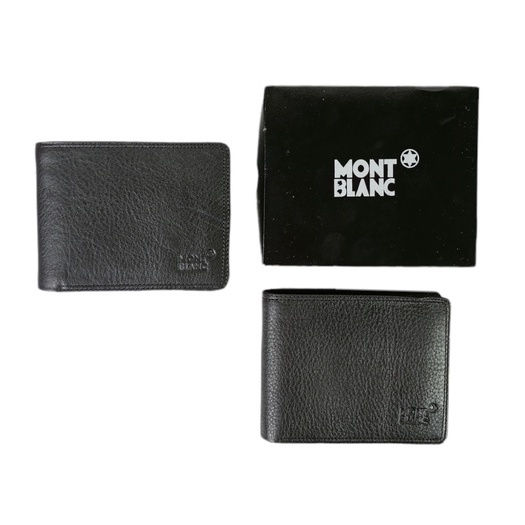 Dompet Pria Polos 3dimensi Dompet Lipat Bahan Kulit Asli