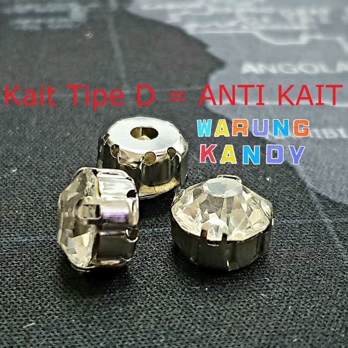 Diamon Jahit / Cangkang KW1 SS35 Putih Grade A -PAK 1440pc