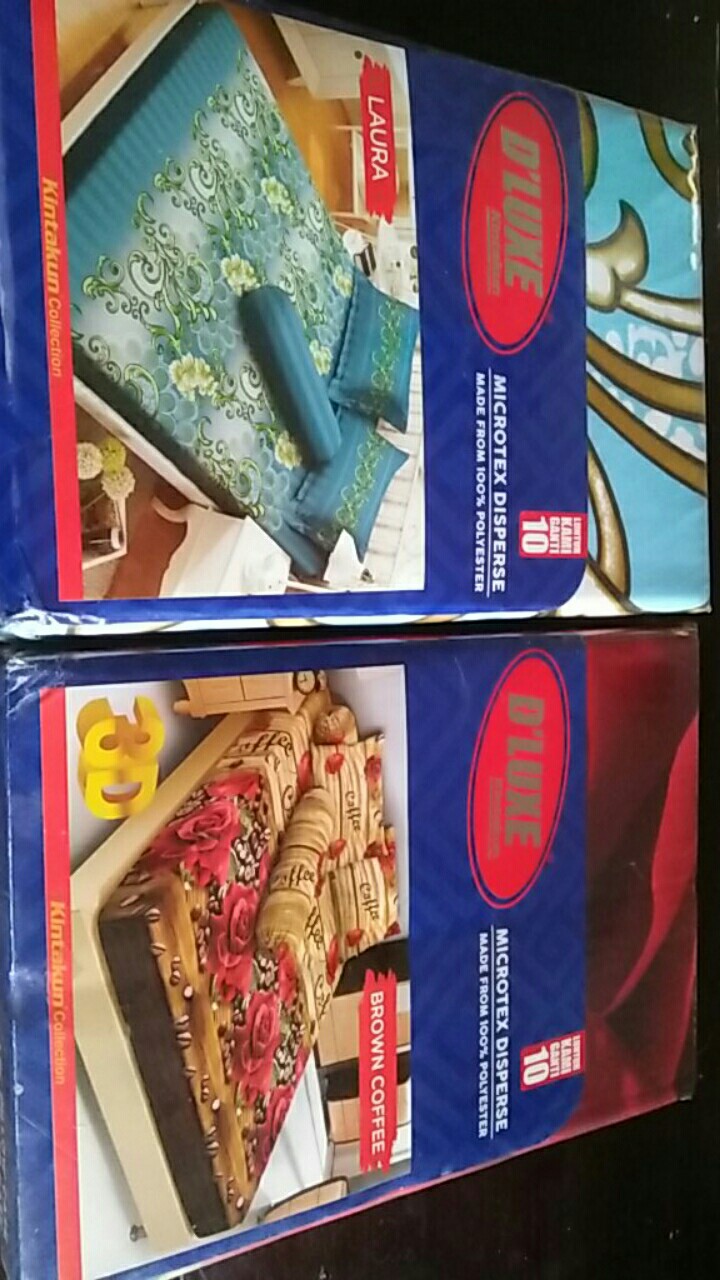 Sprei Kintakun Dluxe Ukuran 120 X 200 Cm