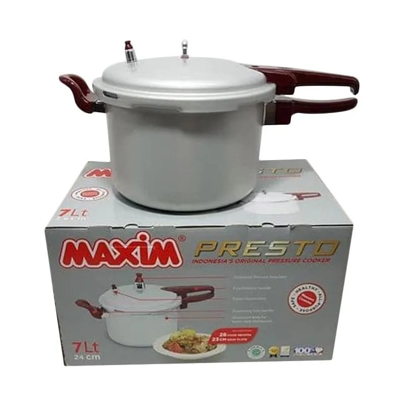 Maxim Presto 4 Liter 20 cm | Panci Maspion Pressure Cooker