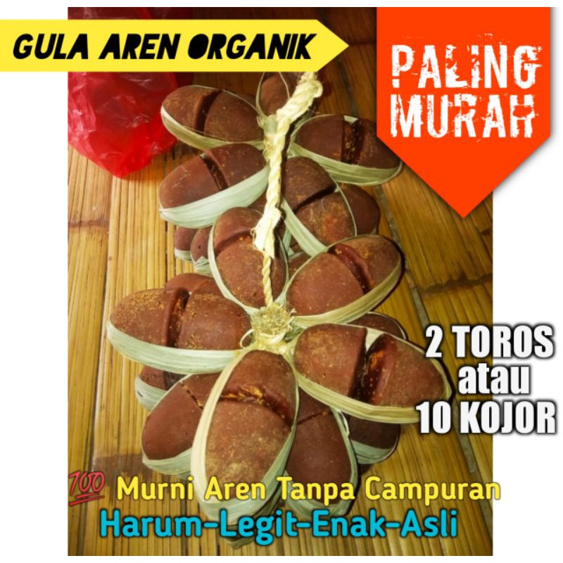 

GULA AREN PREMIUM | 2 TOROS / 10 KOJOR | ASLI LEBAK BANTEN