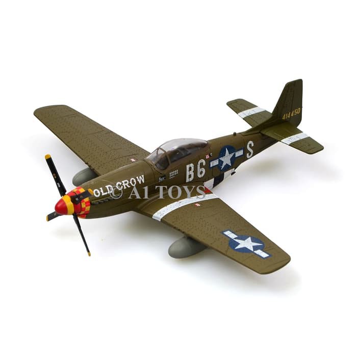 Diecast Pesawat Jet - Diecast Pesawat - Miniatur Pesawat Garuda Diecast Pesawat P51D Mustang 363Rd