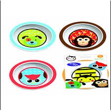 Baby Safe Piring Makan Bayi Anak Karakter Kartun Hewan Lucu Plate SK002