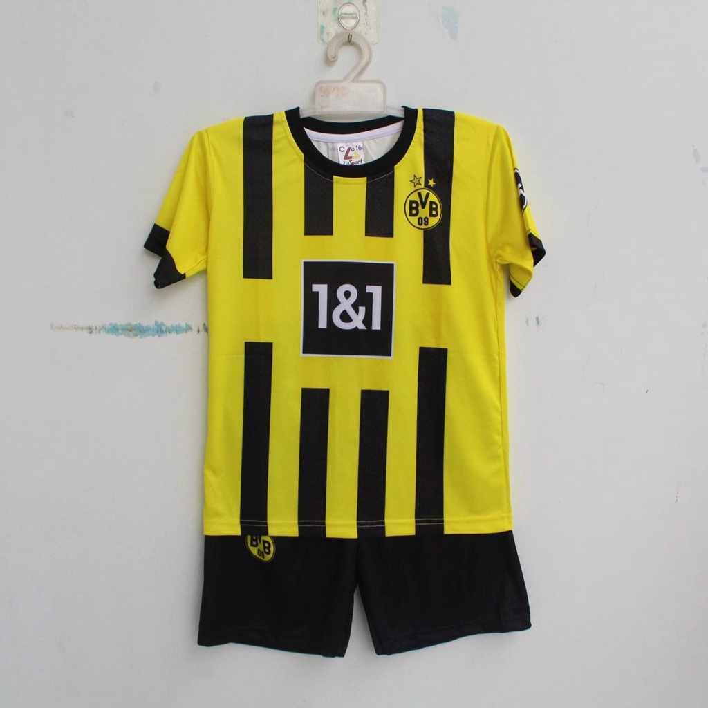 jersey bola anak dordmound printing size 10-20