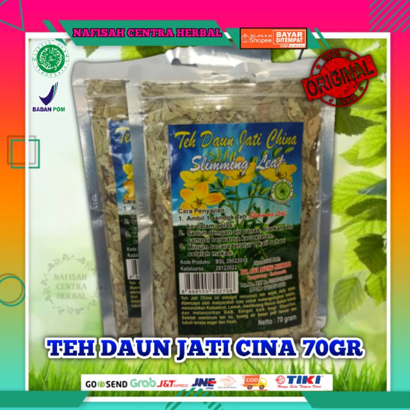 

Teh Daun Jati Cina 70gr | teh herbal pengecil perut, diet