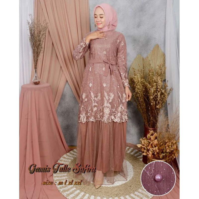 Gamis Tulle Safira