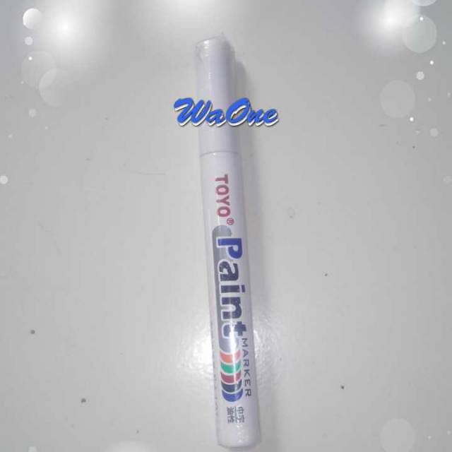 Spidol Ban Toyo Paint Marker Putih