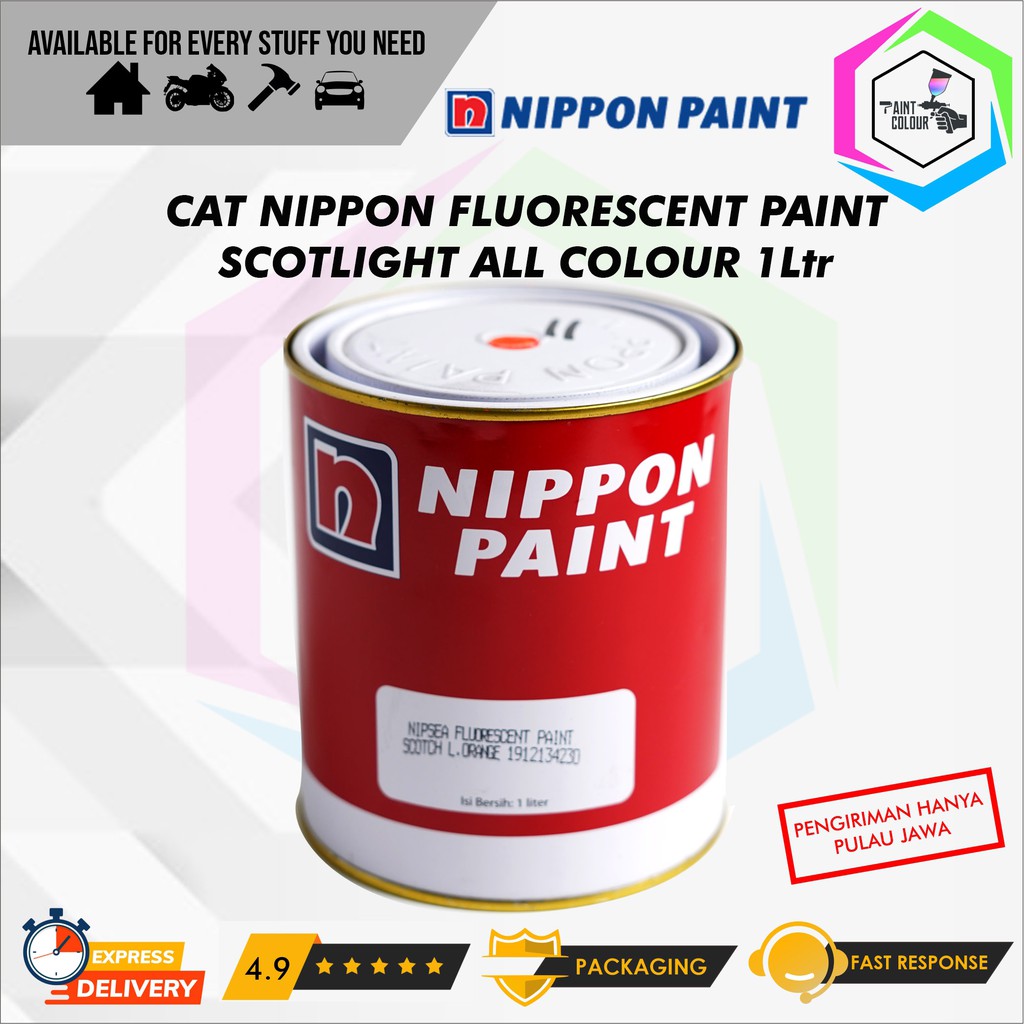 Nippon Paint Cat Duco Nipsea Fluorescent / Stabilo - ALL COLOUR