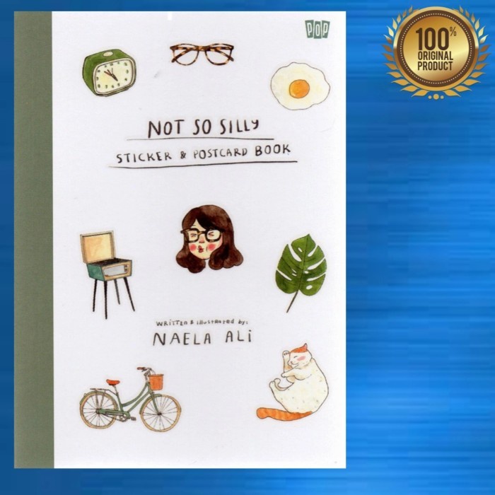 

PROMO!!! BUKU NOVEL NOT SO SILLY STICKER & POSTCARD BOOK TERBARU