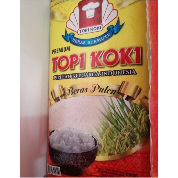 

Topi Koki Beras Pulen Premium 20kg