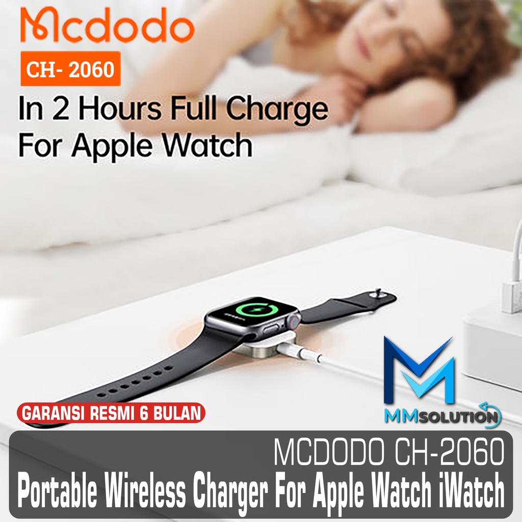 MCDODO CH-2060 Portable Wireless Charger For Apple Watch iWatch