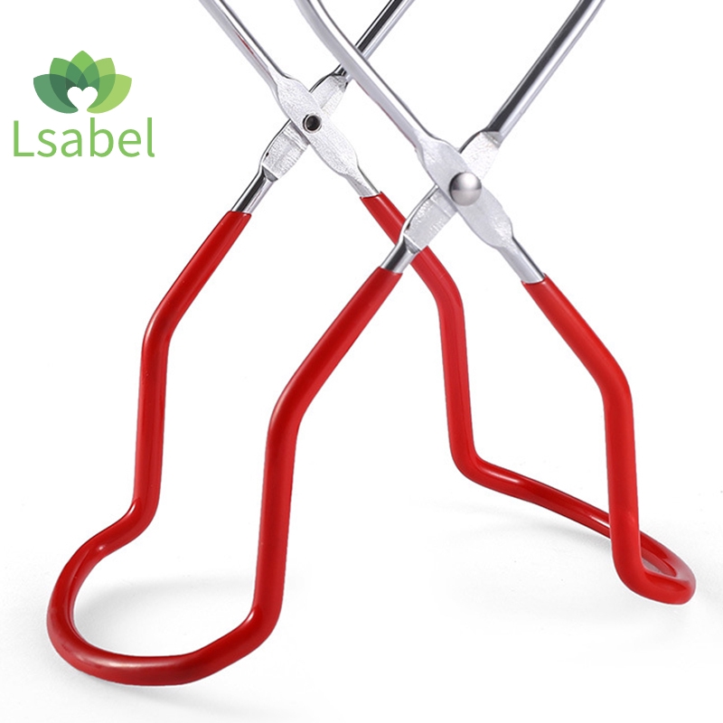 Dheera Canning Jar Lifter Stainless Steel Tongs for Safe and Secure Grip Anti-scalding Bakeware Lifter Accessories New 