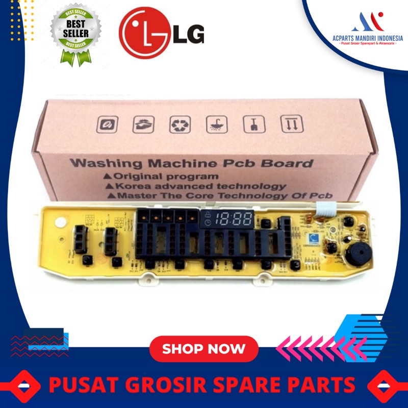 Modul pcb mesin cuci lg 10kg t2313vs2m ( EBR80600403 )