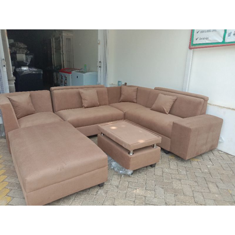 Sofa U | Sofa Ruang Tamu | Sofa Ruang Keluarga | Sofa Cantik