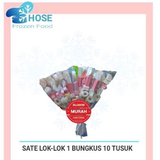 Sate Lok Lok isi 10 tusuk