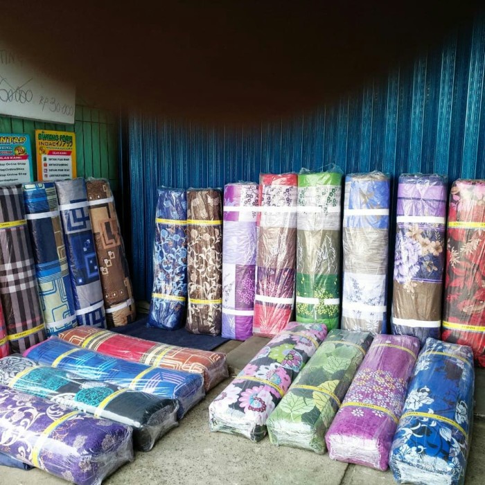 TERLARIS Kain sprei / sarung kasur meteran grosir