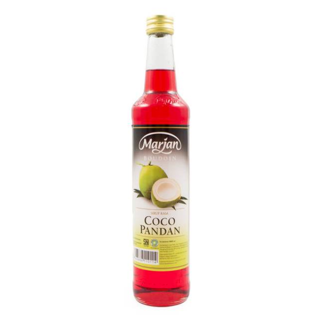 

Marjan Boudoin Sirup Rasa Cocopandan 460 ml