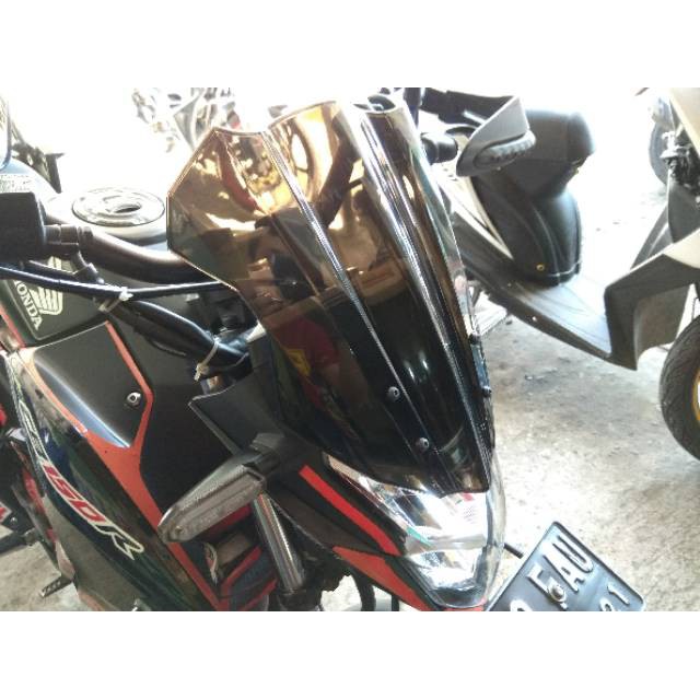 VISOR WINDSHIELD NEW CB 150R FACELIFT BY TGP- AKSESORIS INTERIOR MOBIL