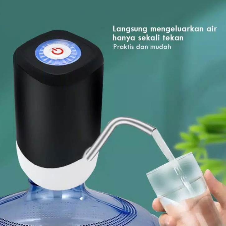 Pompa Galon Elektrik Recharge Dispenser Air Galon Charge DISPENSER USB