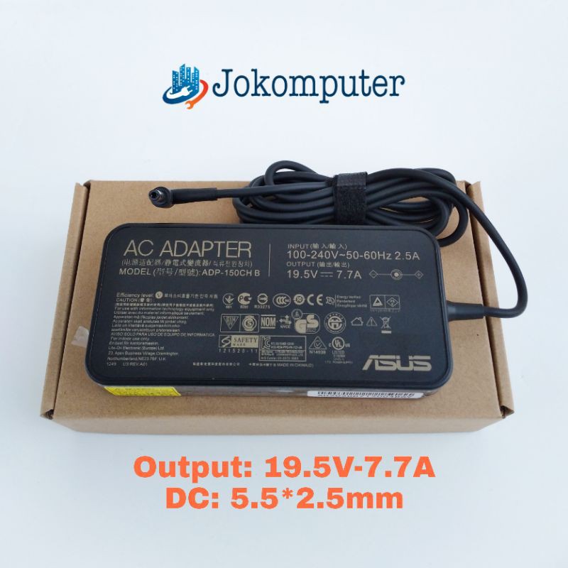 Adaptor Charger Carjer Casan Original Laptop Asus ROG Strix GL503 GL503V GL503VD GL503VM