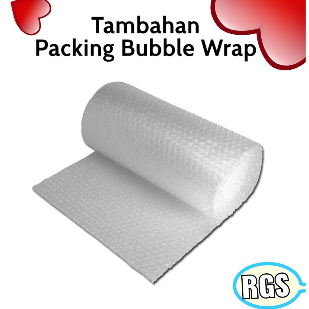 

buble wrap tambahan packing