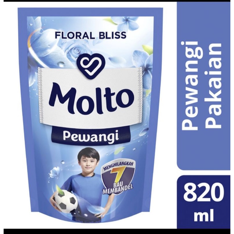 Molto 820 ML Pouch Pewangi Pelembut Pakaian Termurah